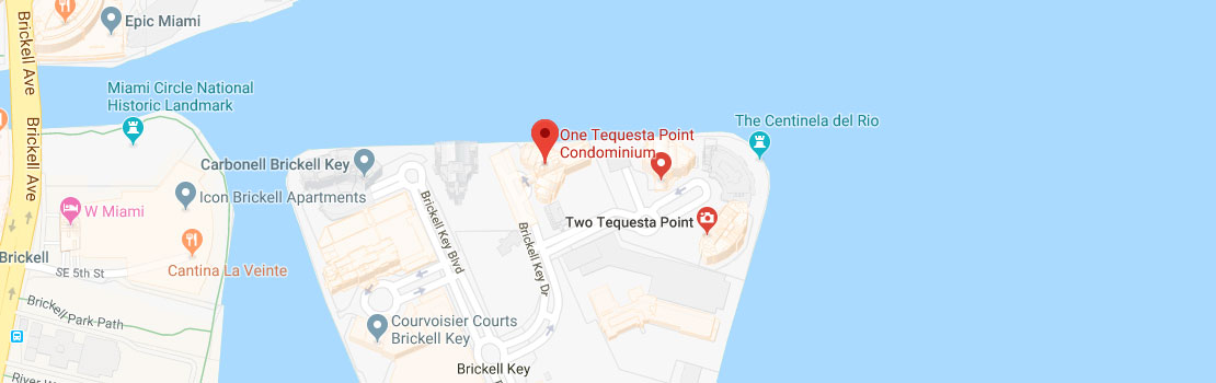 Tequesta Point Condos Map